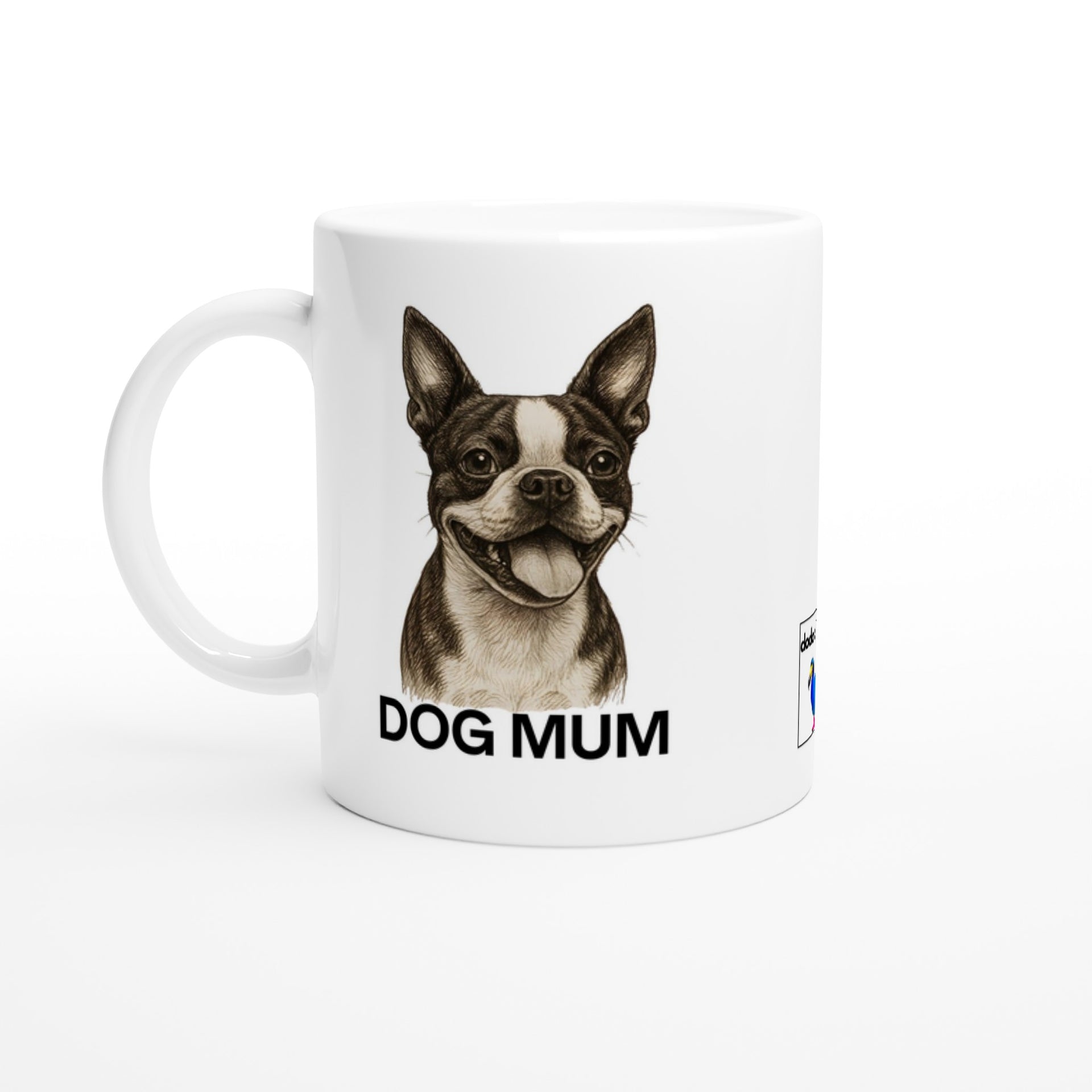 Personalised Boston Terrier Mothers Day Mug – Dodo Happy